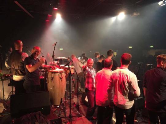 On Stage with Snarky Puppy